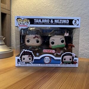 Funko Pop! Demon Slayer: Tanjiro & Nezuko - 2 Pack (Target) Vinyl Figures